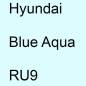 Preview: Hyundai, Blue Aqua, RU9.